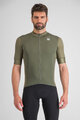 SPORTFUL Cycling short sleeve jersey - BEETLE - green