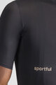 SPORTFUL Cycling short sleeve jersey - CLASSIC - black
