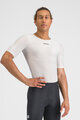 SPORTFUL Cycling short sleeve t-shirt - PRO BASELAYER - white