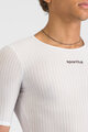 SPORTFUL Cycling short sleeve t-shirt - PRO BASELAYER - white