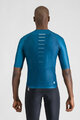 SPORTFUL Cycling short sleeve jersey - LIGHT - blue