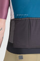 SPORTFUL Cycling short sleeve jersey - SUPERGIARA LOGO - blue/bordeaux