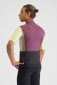 SPORTFUL Cycling short sleeve jersey - SUPERGIARA LOGO - bordeaux/ivory