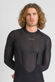 SPORTFUL Cycling long sleeve t-shirt - WINTER LAYER TEE LS - black