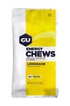 GU Cycling nutrition - ENERGY CHEWS 60 G LEMONADE