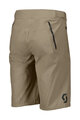 SCOTT Cycling shorts without bib - ENDURANCE - beige
