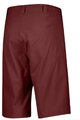 SCOTT Cycling shorts without bib - TRAIL FLOW W/PAD - red