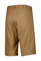 SCOTT Cycling shorts without bib - TRAIL FLOW W/PAD - brown