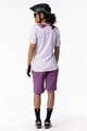 SCOTT Cycling shorts without bib - TRAIL FLOW W - purple