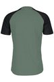 SCOTT Cycling short sleeve t-shirt - ICON RAGLAN - green/black