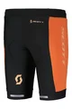 SCOTT Cycling shorts without bib - RC PRO JR - orange/black