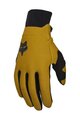 FOX Cycling long-finger gloves - DEFEND  - brown