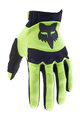 FOX Cycling long-finger gloves - DIRTPAW - yellow/black