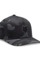 FOX Cycling hat - FOX HEAD FLEXFIT - black/grey
