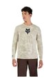 FOX Cycling summer long sleeve jersey - RANGER TRU DRI - grey