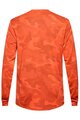 FOX Cycling summer long sleeve jersey - RANGER TRU DRI - orange