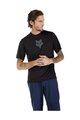 FOX Cycling short sleeve jersey - RANGER HEAD - black