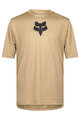 FOX Cycling short sleeve jersey - RANGER HEAD - brown