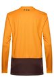 FOX Cycling summer long sleeve jersey - RANGER LS HEAD - brown