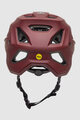 FOX Cycling helmet - SPEEDFRAME SOLID - bordeaux