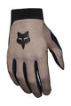 FOX Cycling long-finger gloves - RANGER - brown