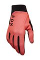 FOX Cycling long-finger gloves - W RANGER - black/pink