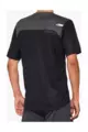 100% SPEEDLAB Cycling short sleeve jersey - AIRMATIC - black/grey
