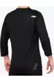 100% SPEEDLAB jersey with 3/4 sleeves - AIRMATIC 3/4 - black