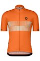 SCOTT Cycling short sleeve jersey - TEAM 10 - orange