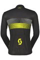 SCOTT Cycling summer long sleeve jersey - TEAM 10 - black/yellow