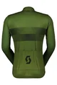 SCOTT Cycling summer long sleeve jersey - RC TEAM 10 - green
