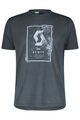 SCOTT Cycling short sleeve t-shirt - DEFINED DRI SS - grey