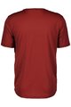 SCOTT Cycling short sleeve jersey - TRAIL FLOW - red