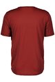 SCOTT Cycling short sleeve jersey - TRAIL FLOW SS - red