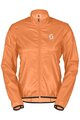 SCOTT Cycling windproof jacket - ENDURANCE WB W - orange