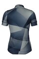 SCOTT Cycling short sleeve jersey - ENDURANCE 15 W - blue/green