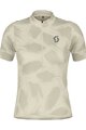 SCOTT Cycling short sleeve jersey - ENDURANCE 20 - beige