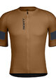 SCOTT Cycling short sleeve jersey - ENDURANCE PRO - brown/blue