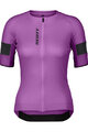 SCOTT Cycling short sleeve jersey - ENDURANCE PRO W - purple/black