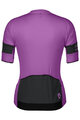SCOTT Cycling short sleeve jersey - ENDURANCE PRO W - purple/black