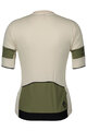 SCOTT Cycling short sleeve jersey - ENDURANCE PRO W - beige/green