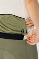 SCOTT Cycling short sleeve jersey - ENDURANCE PRO W - beige/green