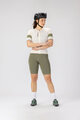 SCOTT Cycling short sleeve jersey - ENDURANCE PRO W - beige/green