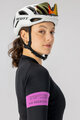 SCOTT Cycling summer long sleeve jersey - ENDURANCE PRO - black/purple