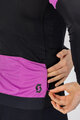 SCOTT Cycling summer long sleeve jersey - ENDURANCE PRO - black/purple