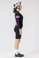 SCOTT Cycling summer long sleeve jersey - ENDURANCE PRO - black/purple