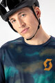 SCOTT Cycling short sleeve jersey - TRAIL VERTIC - blue