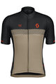 SCOTT Cycling short sleeve jersey - RC TEAM - beige/blue