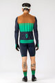 SCOTT Cycling summer long sleeve jersey - RC TEAM - green/blue/brown