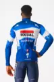 CASTELLI Cycling winter long sleeve jersey - SOUDAL QUICK-STEP 2024 THERMAL - blue/white/red
